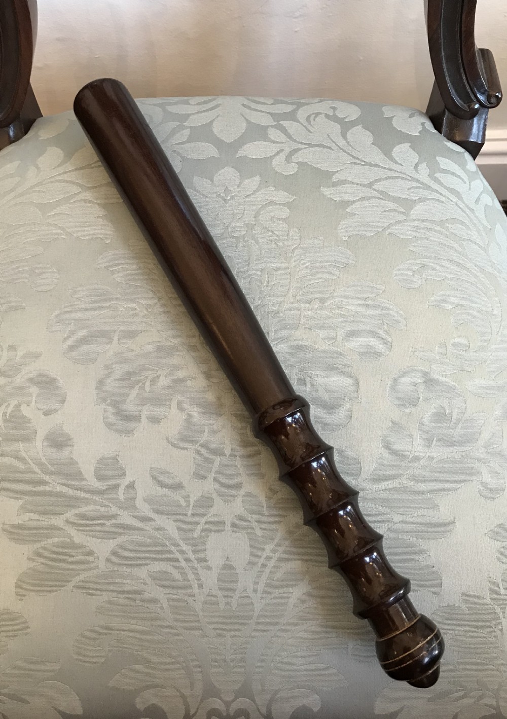 Victorian Lignum Vitae Policeman’s Truncheon View III