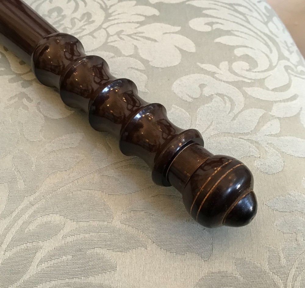 Victorian Lignum Vitae Policeman’s Truncheon View V