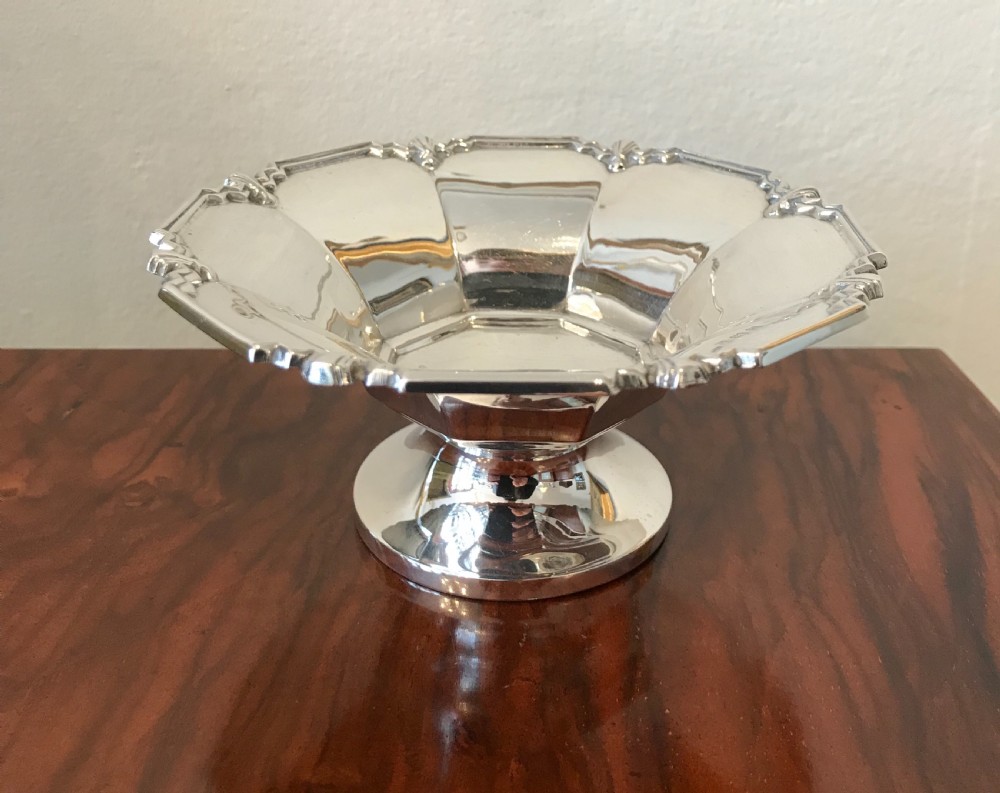 Art Deco Silver Table Dish, 1933