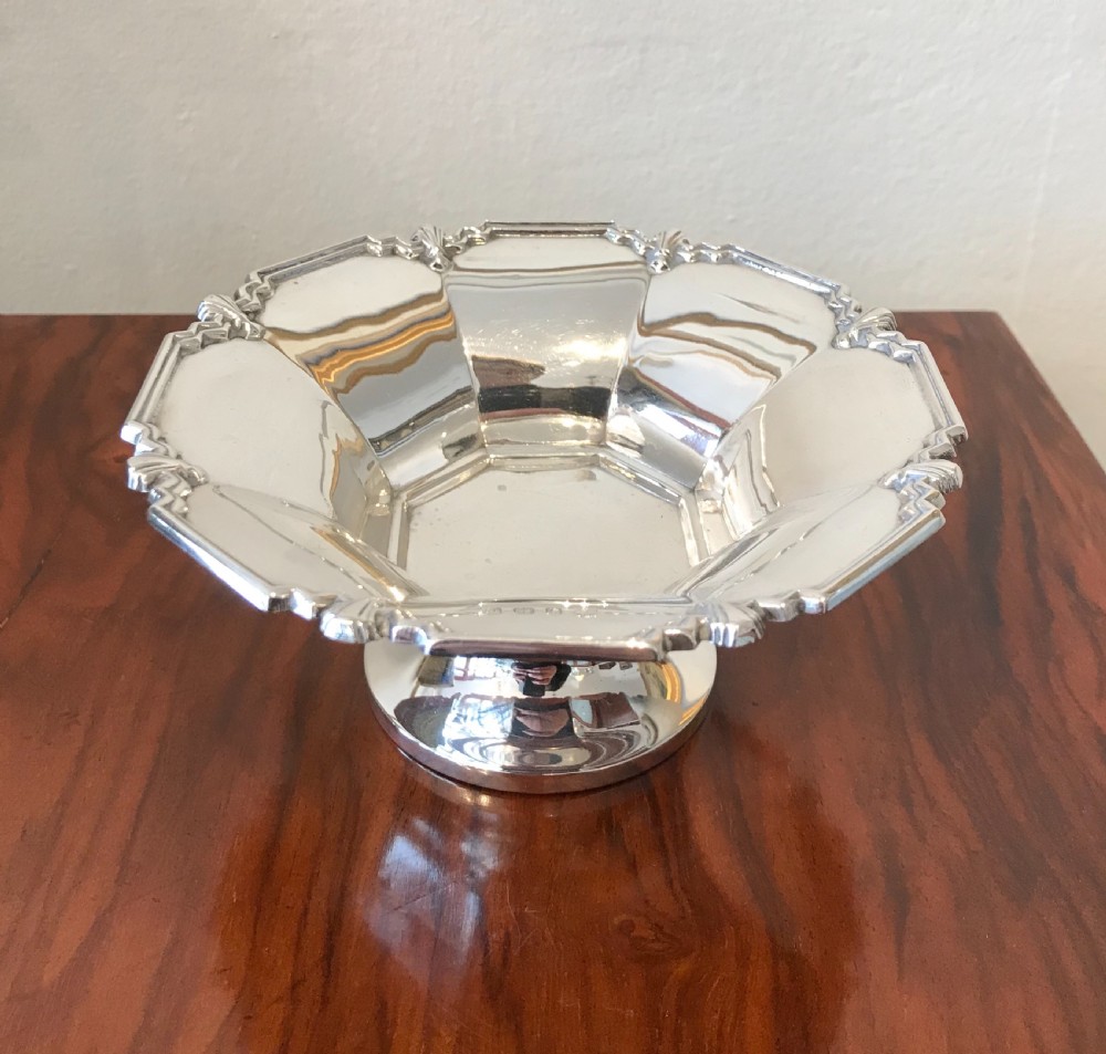 Art Deco Silver Table Dish, 1933 View II