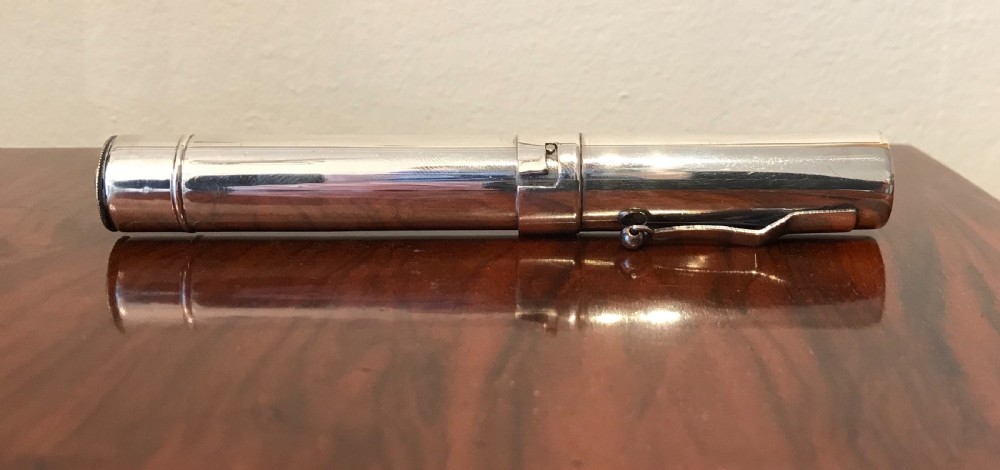 Rare Solid Silver Doctors Torch, 1940 View III