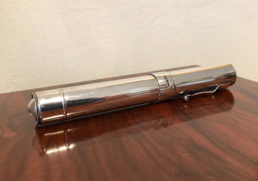 Rare Solid Silver Doctors Torch, 1940 View V