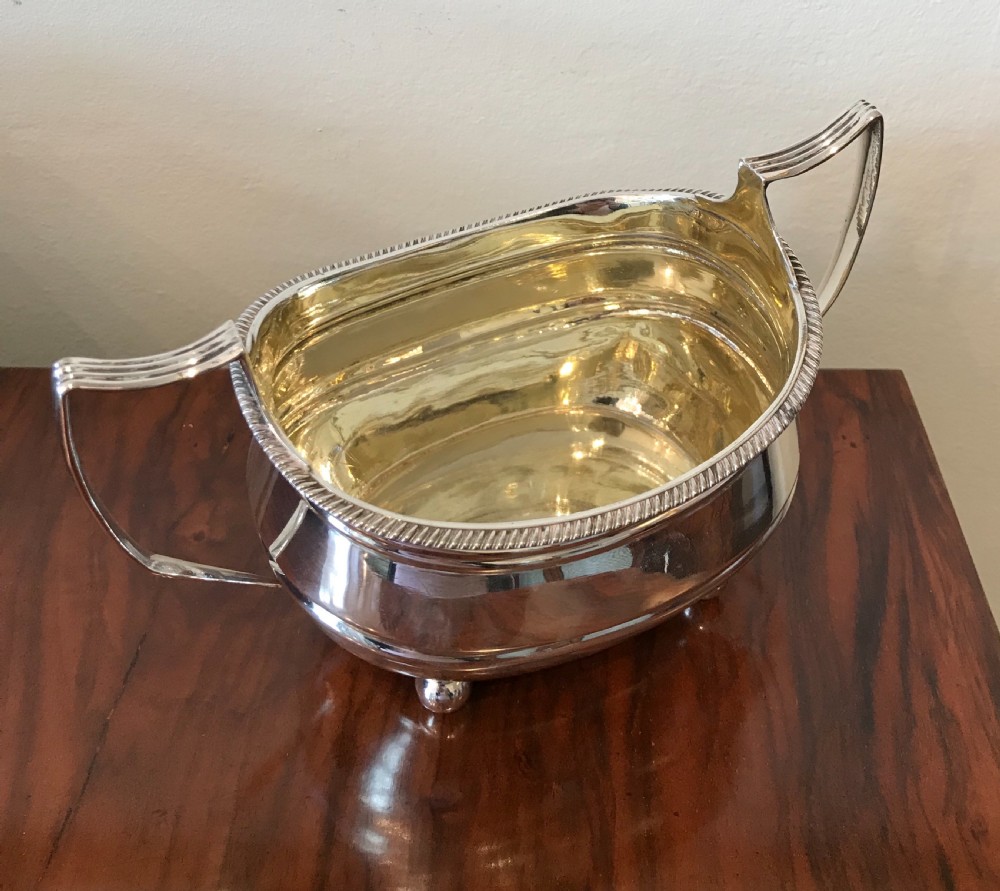 George III Silver Sugar Basin, 290 grams  View II
