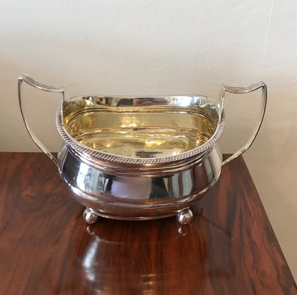 George III Silver Sugar Basin, 290 grams  View V