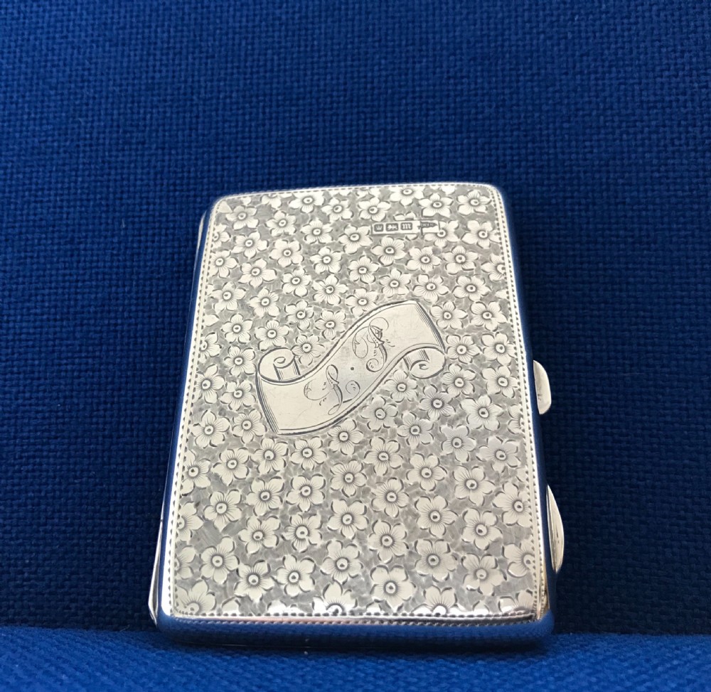 Quality Silver Aide Memoire by Walker & Hall View II