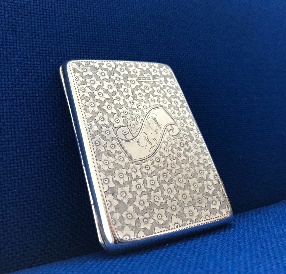 Quality Silver Aide Memoire by Walker & Hall View III