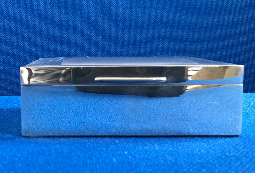 George V Silver Cigarette Box View III