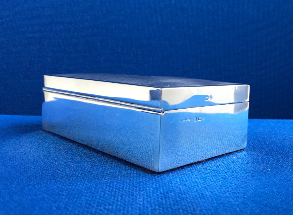 George V Silver Cigarette Box View VIII