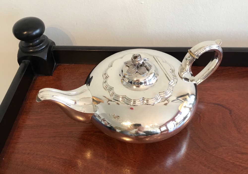 George IV Silver Teapot, 1828 View IV