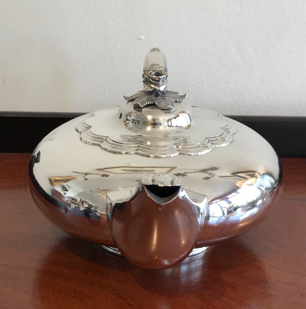 George IV Silver Teapot, 1828 View IX
