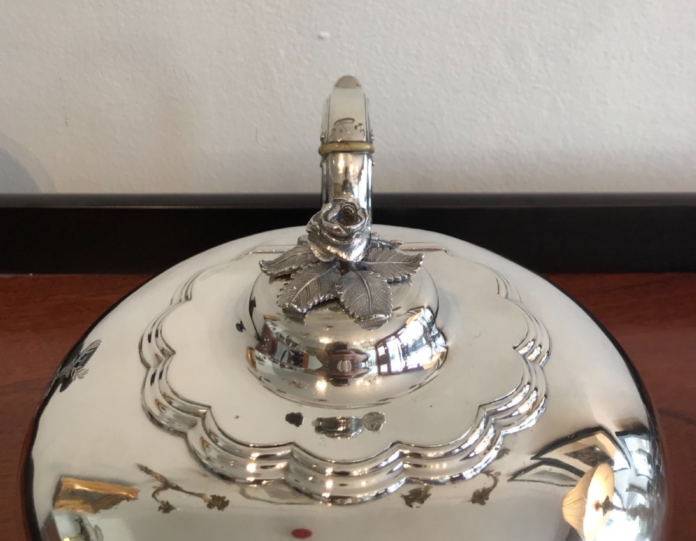 George IV Silver Teapot, 1828 View X