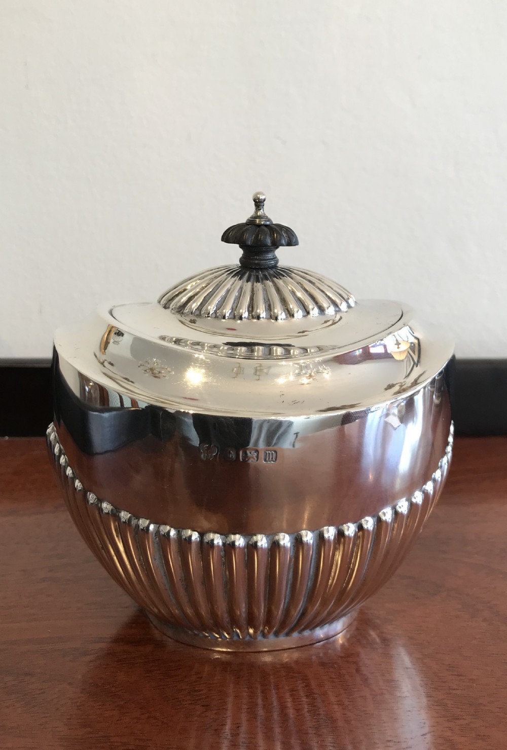 George V Silver Tea Caddy, 1911