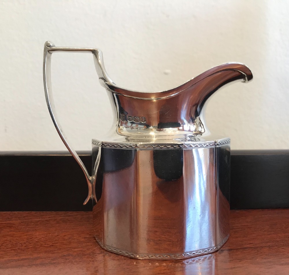 Four Piece Solid Silver Tea Service 1,496 grams View IV