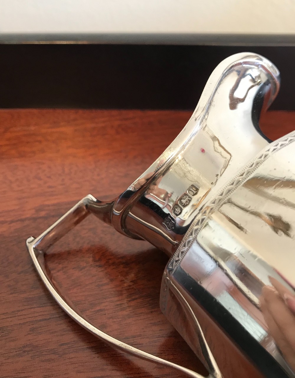 Four Piece Solid Silver Tea Service 1,496 grams View VI