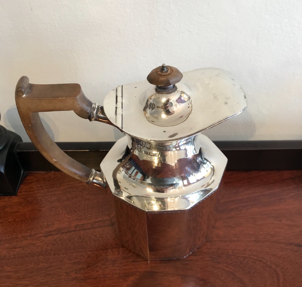 Four Piece Solid Silver Tea Service 1,496 grams View IX
