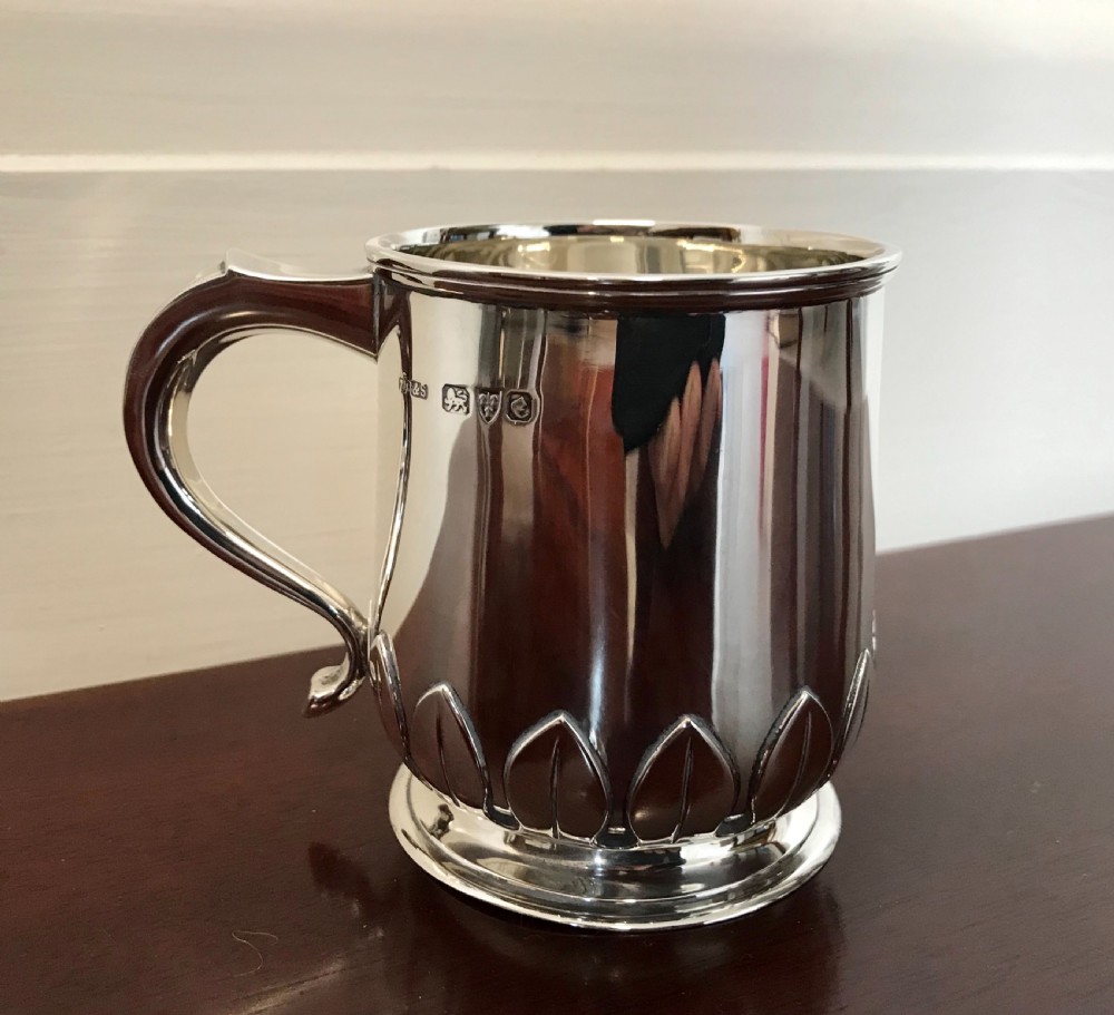 George V Silver Tankard, Chester 1930 View IV