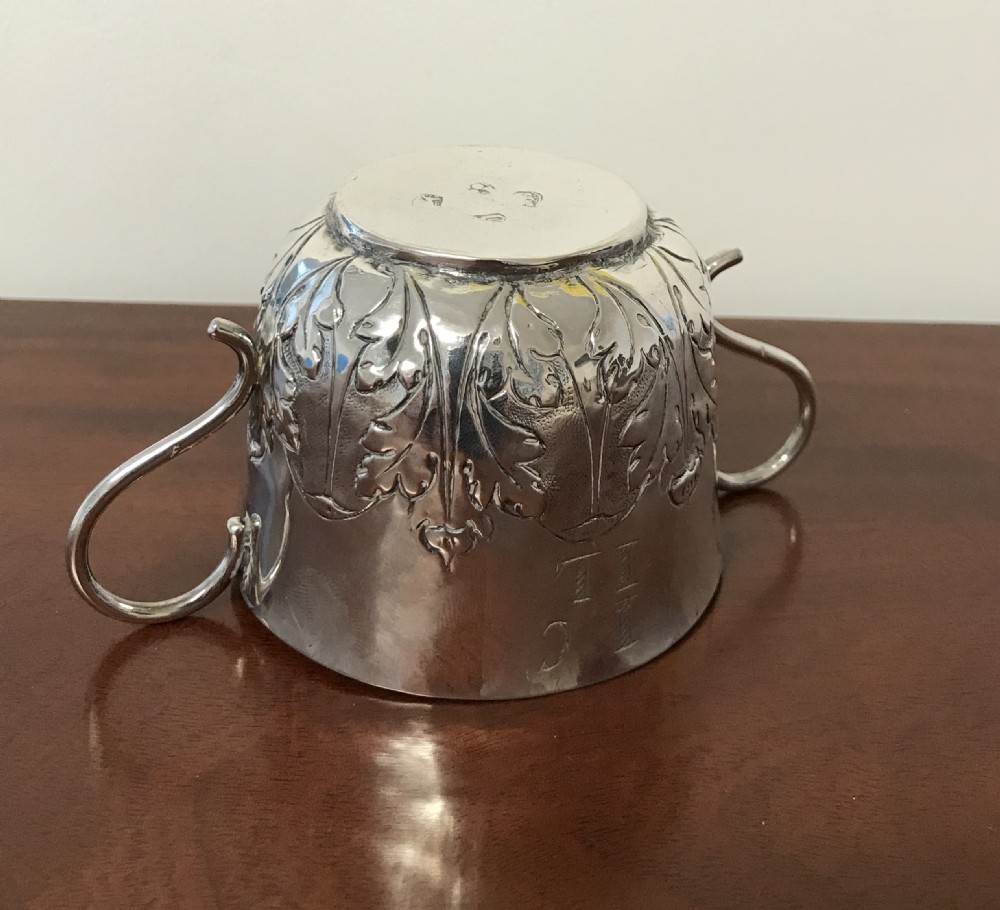 Charles II Silver Porringer View VI