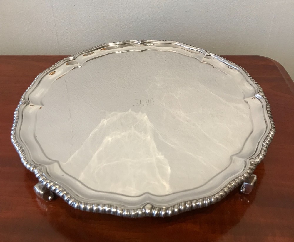 Quality Silver Salver, 610 grams 