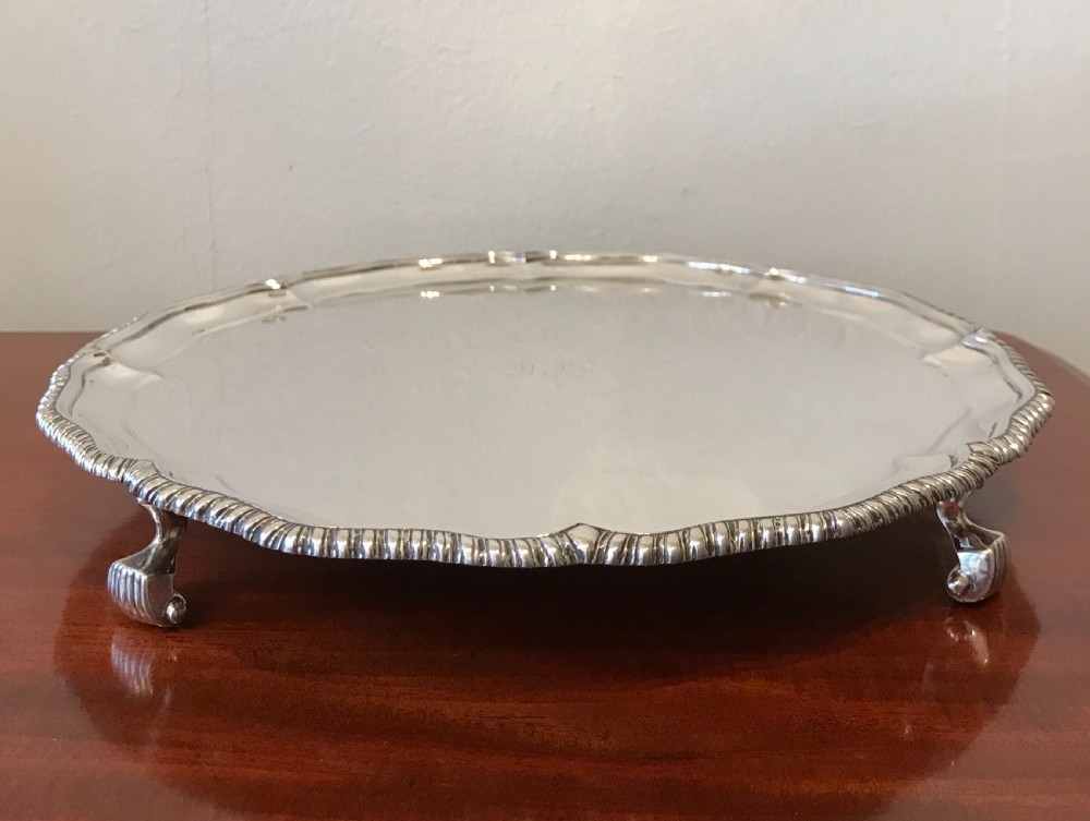 Quality Silver Salver, 610 grams  View III