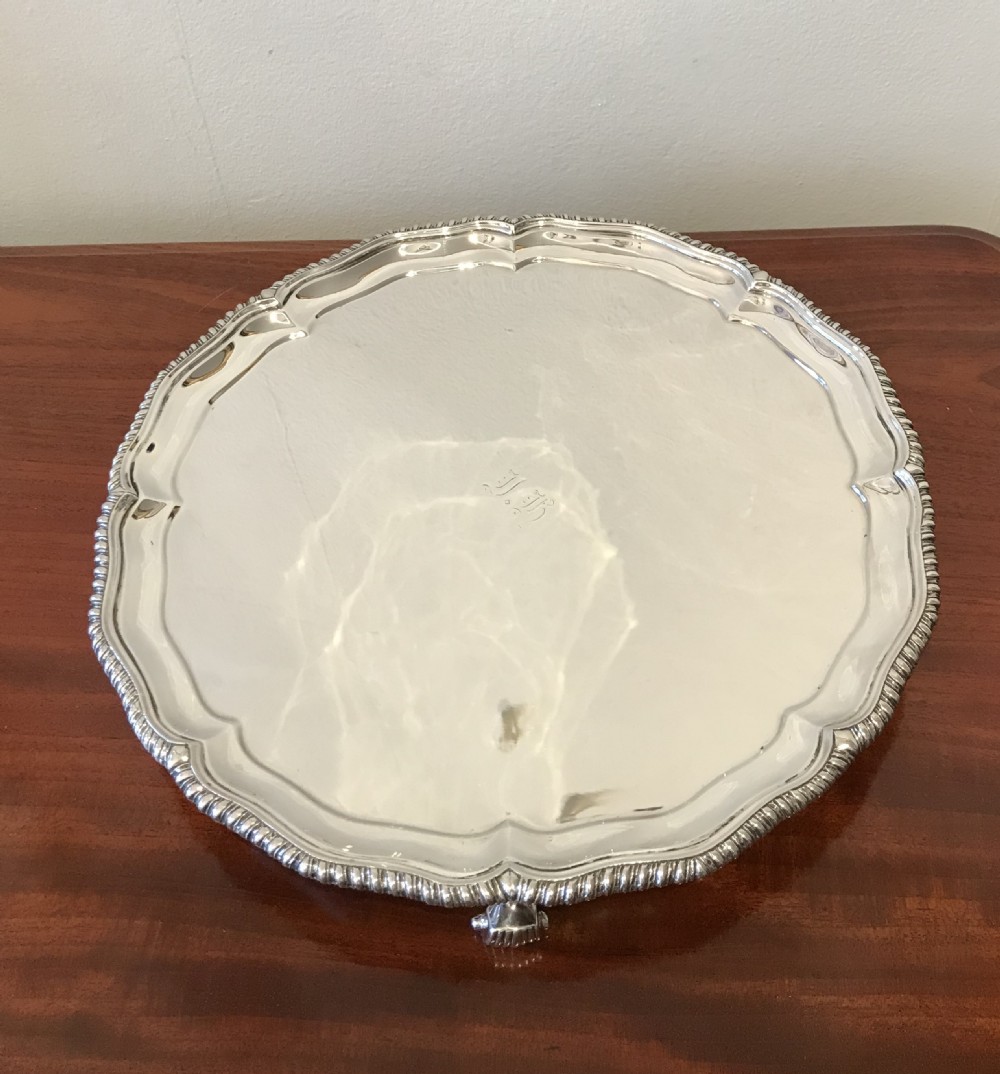 Quality Silver Salver, 610 grams  View VII