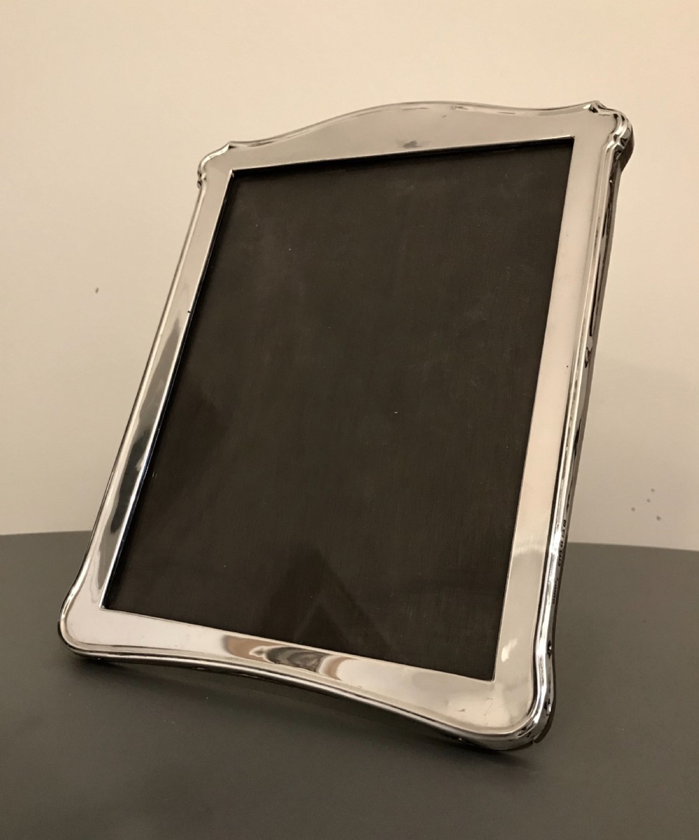 Large Silver Photograph Frame by Walker & Hall View II