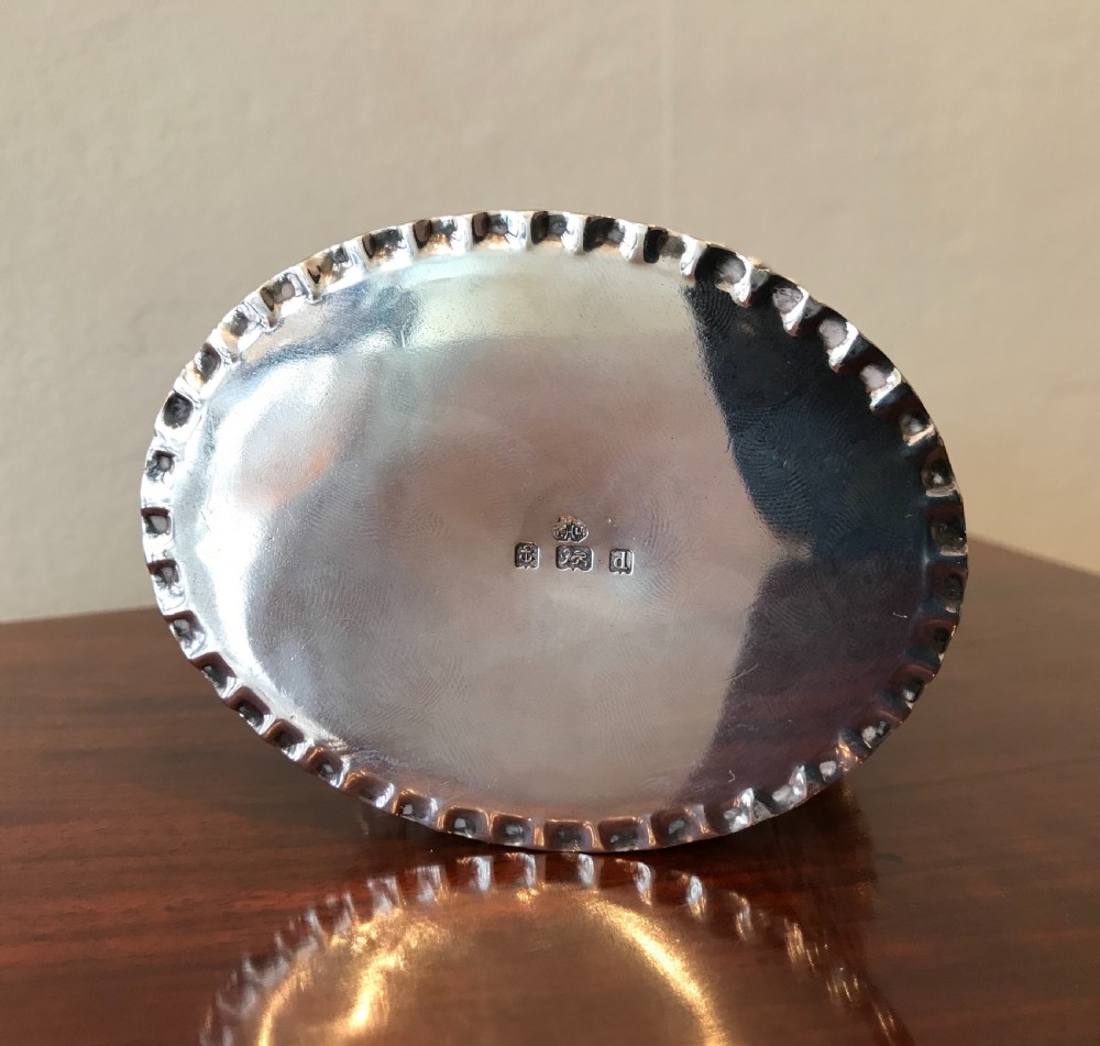 Edwardian Silver Tea Caddy, 1903 View VIII