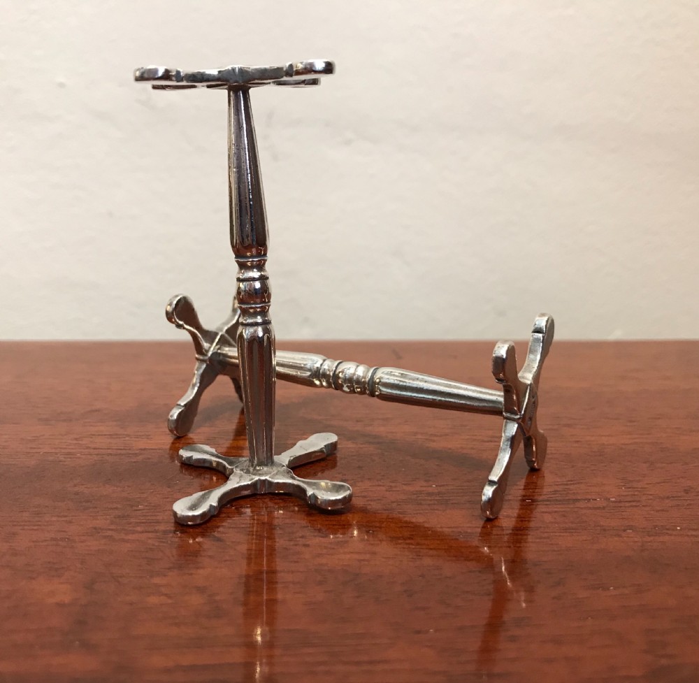 George IV silver knife rests, 1829 View V