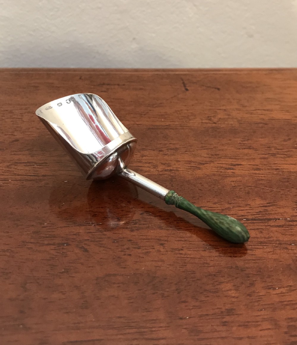 George III Silver Caddy Spoon