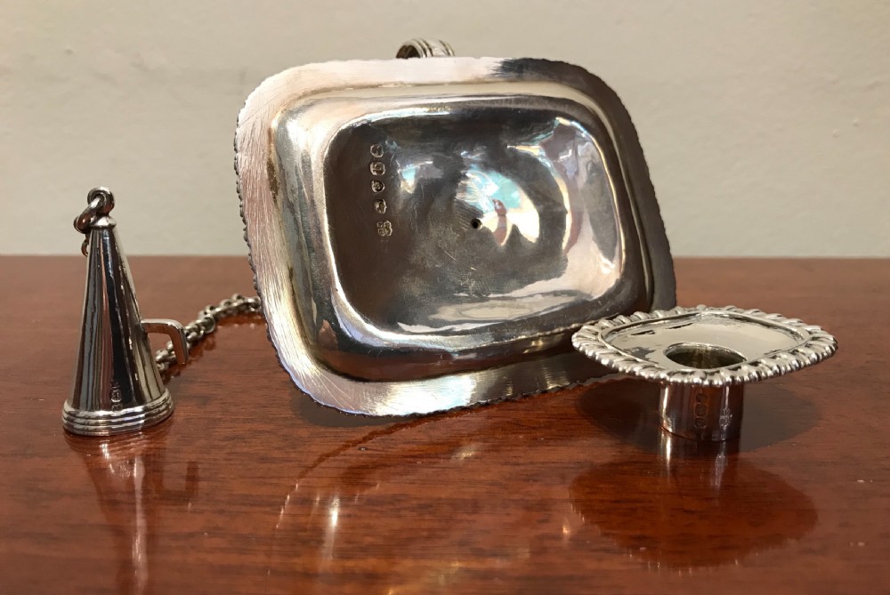 George III Silver Chamberstick View VI
