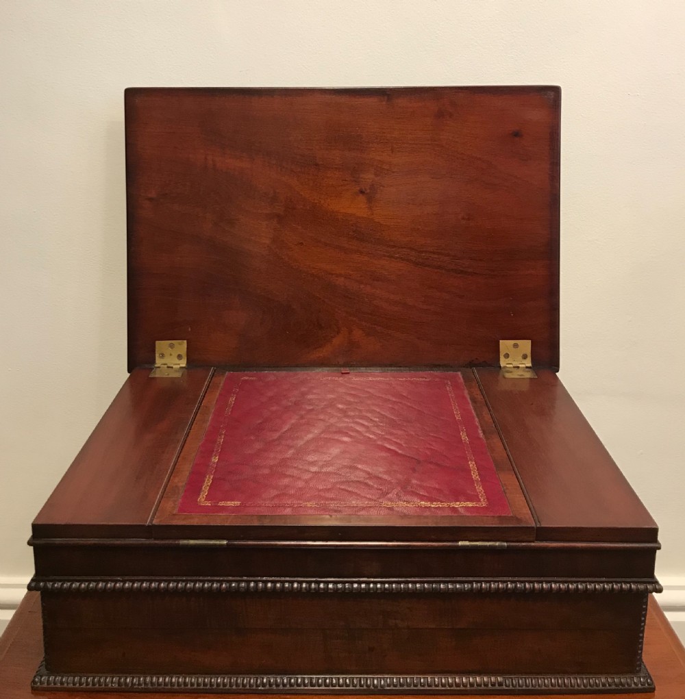 Regency Mahogany Writing Slope View IV