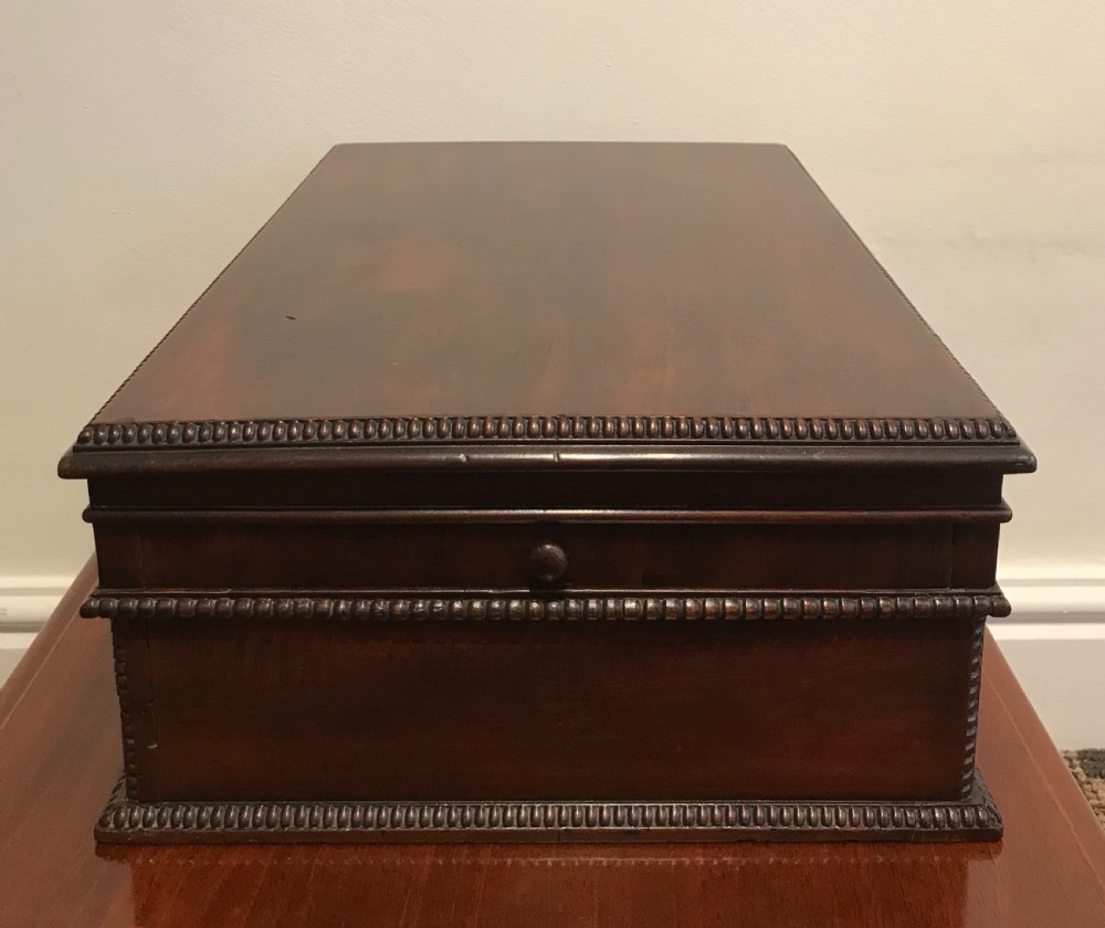 Regency Mahogany Writing Slope View VII