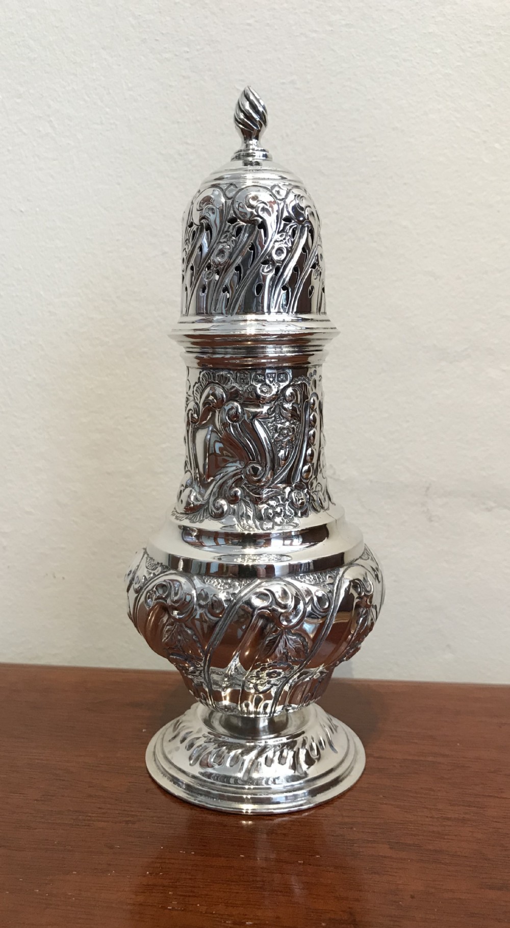 Victorian Silver Sugar Caster, Chester