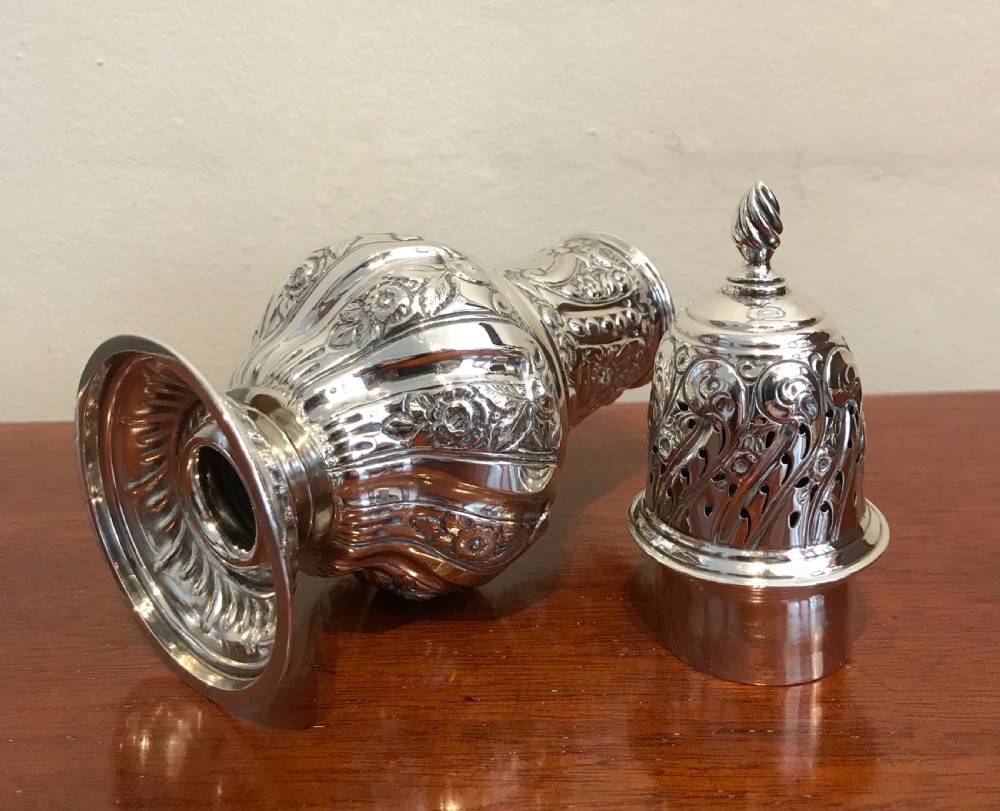 Victorian Silver Sugar Caster, Chester View IV