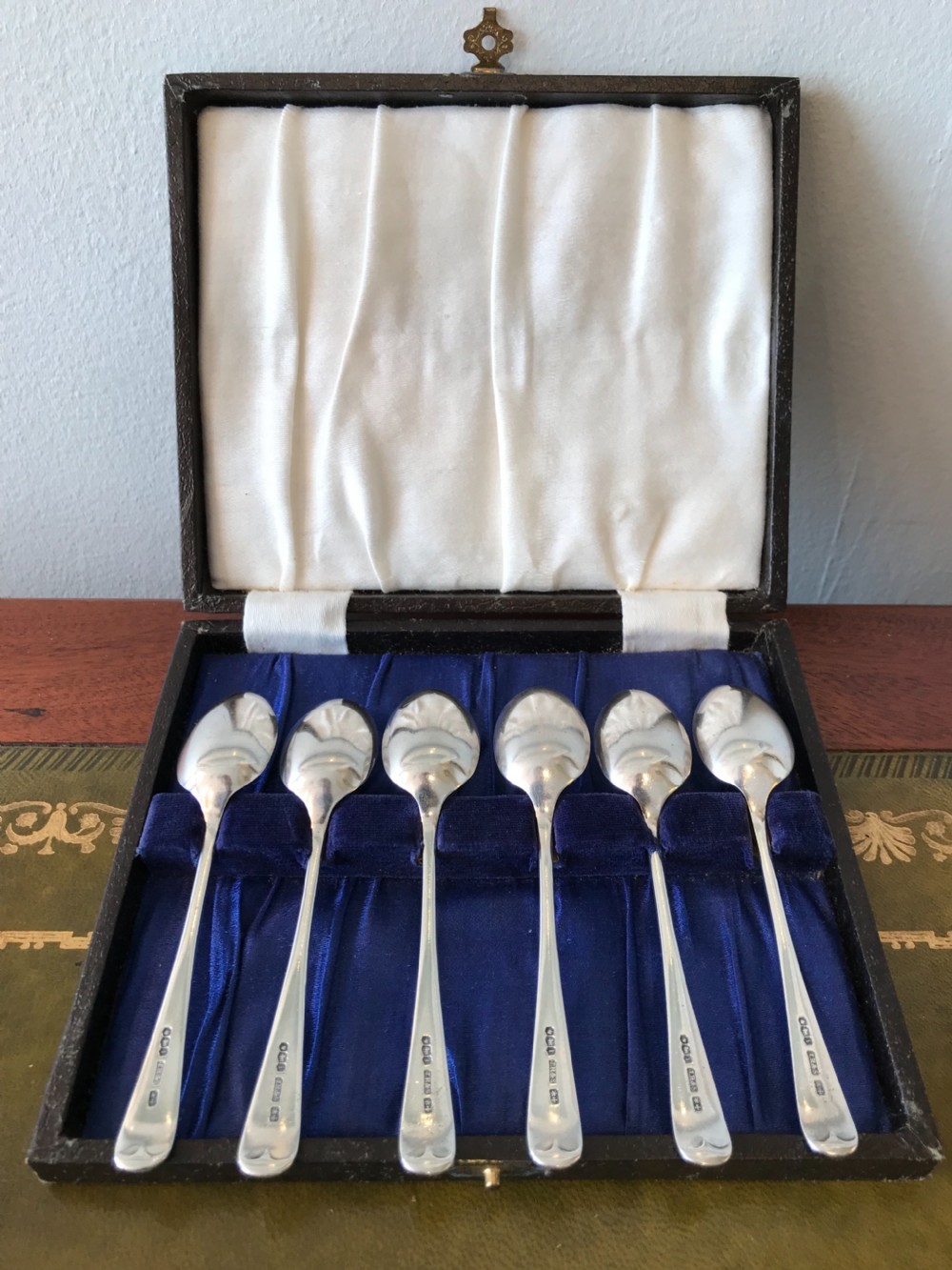 Set of Six Silver Tea Spoons View III