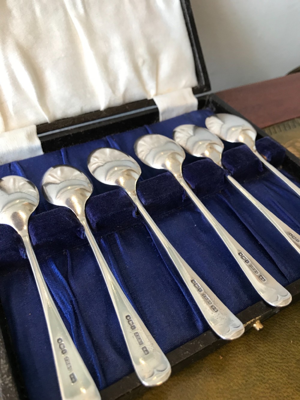 Set of Six Silver Tea Spoons View IV