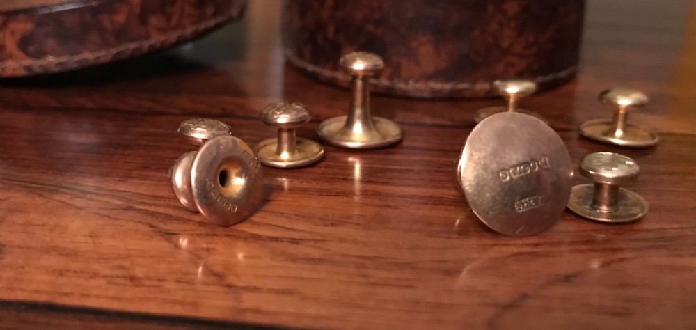 Collection of Gold Shirt Studs View IV