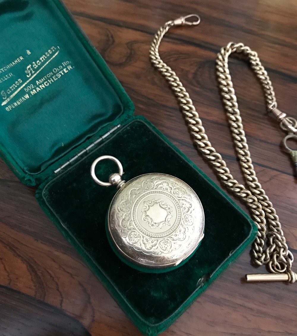 Victorian 10K Solid Gold Waltham Pocket Watch View III