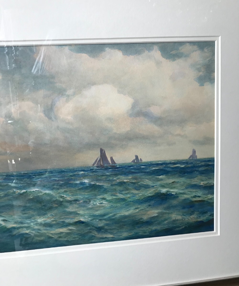 James Aitken Marine Watercolour View V