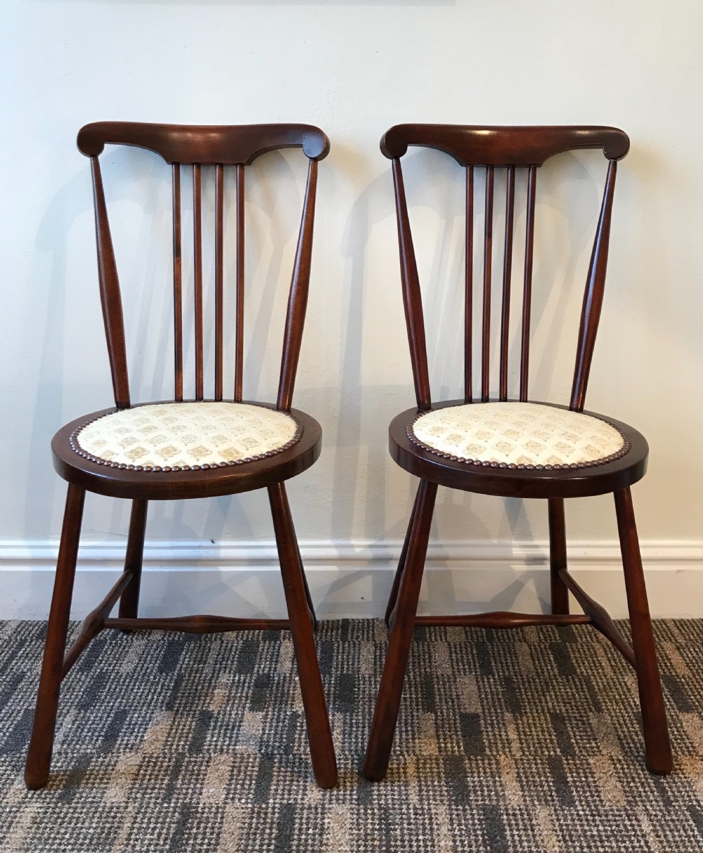 Pair Victorian Bedroom Chairs View IV