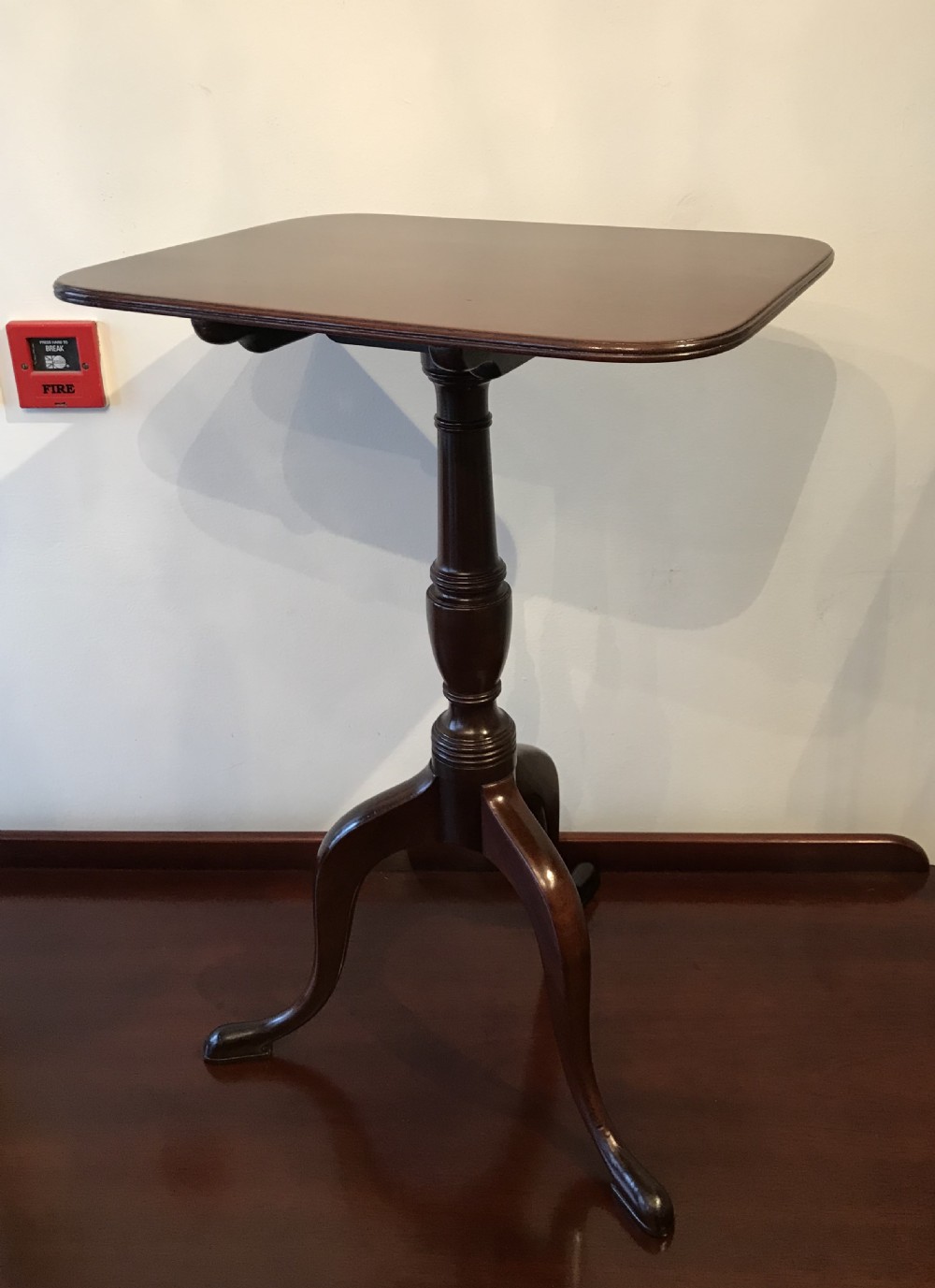 Georgian Mahogany Wine Table 
