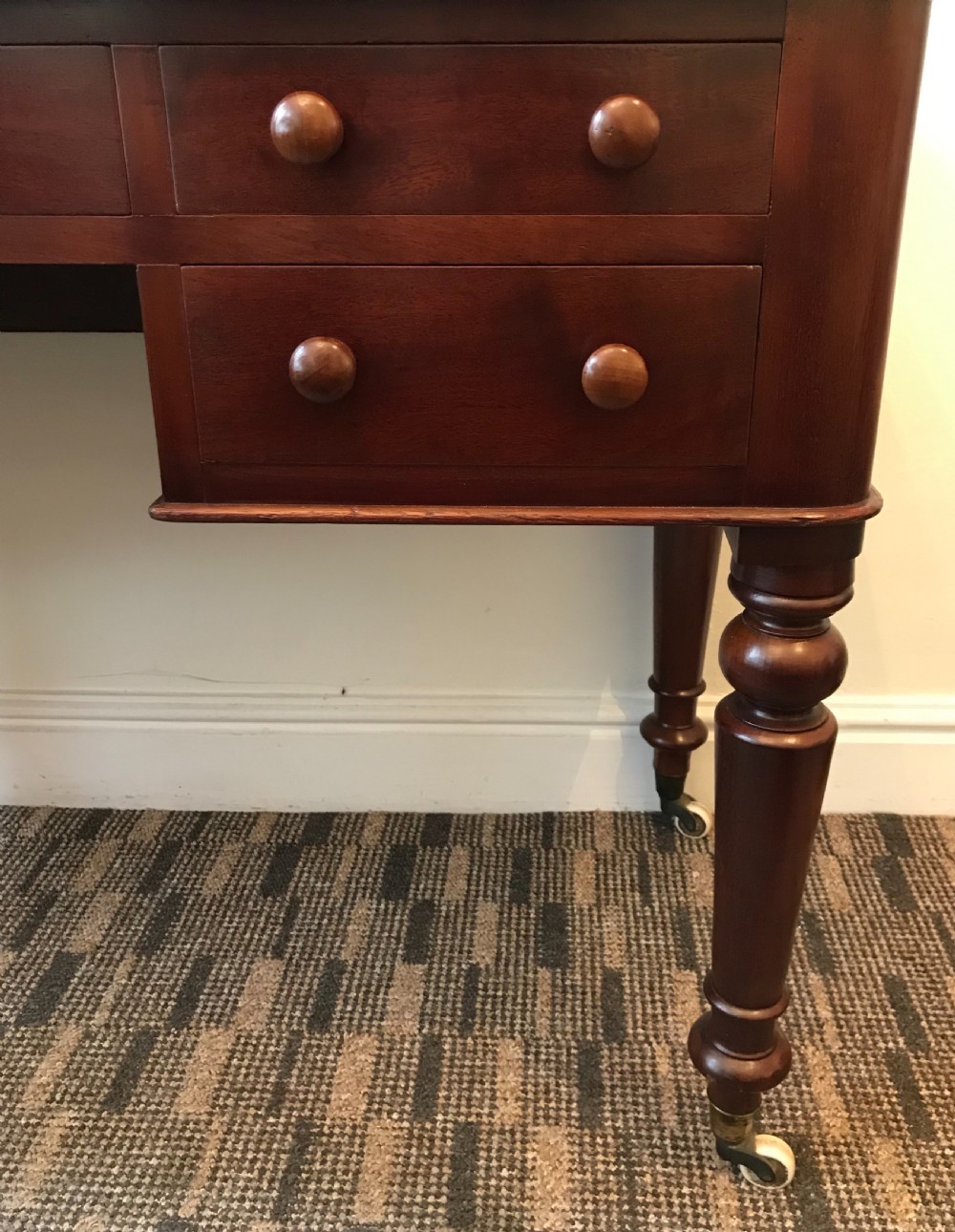 Victorian Heal & Sons Mahogany Dressing Table View V
