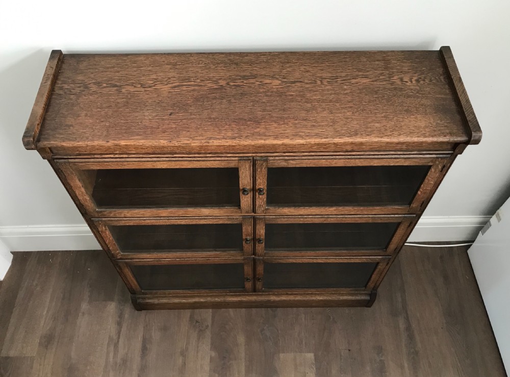 A good oak stacking bookcase by Minty View II