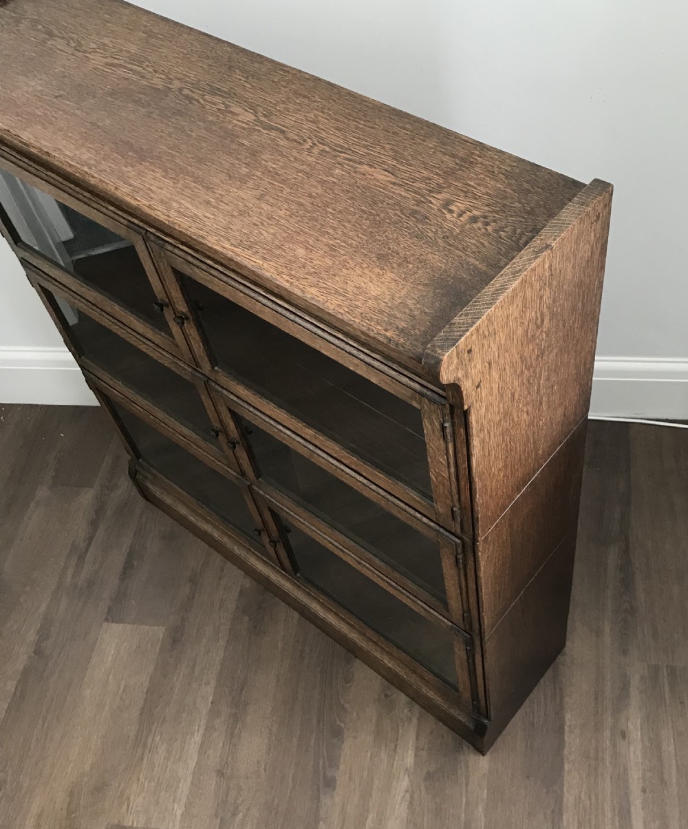 A good oak stacking bookcase by Minty View VI