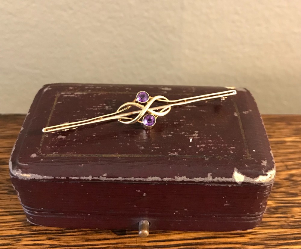 Quality Edwardian 15ct Gold Brooch View II