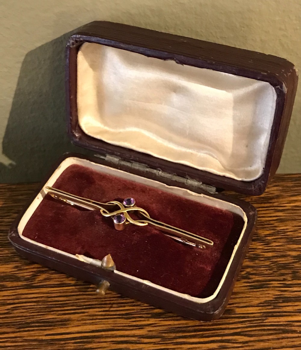 Quality Edwardian 15ct Gold Brooch View III