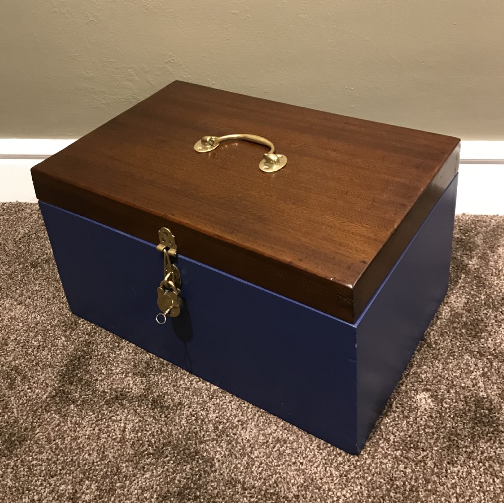 Early 20th Century Box with Brass Lock View II