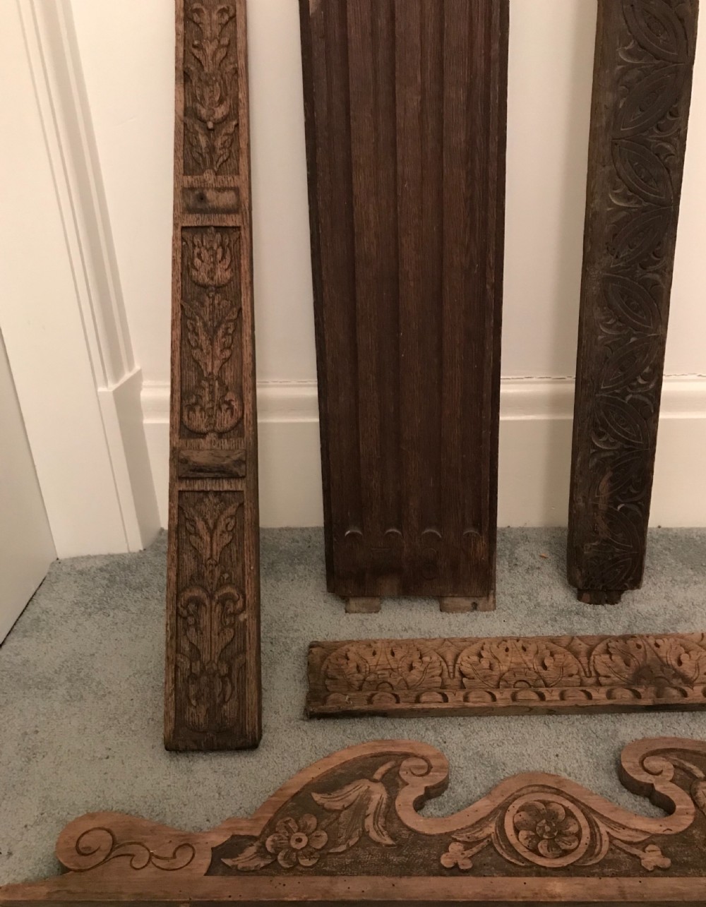 Collection of Georgian Carved Wood View IV
