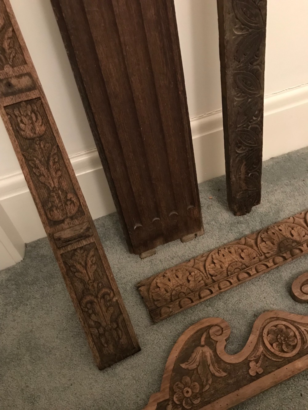 Collection of Georgian Carved Wood View V