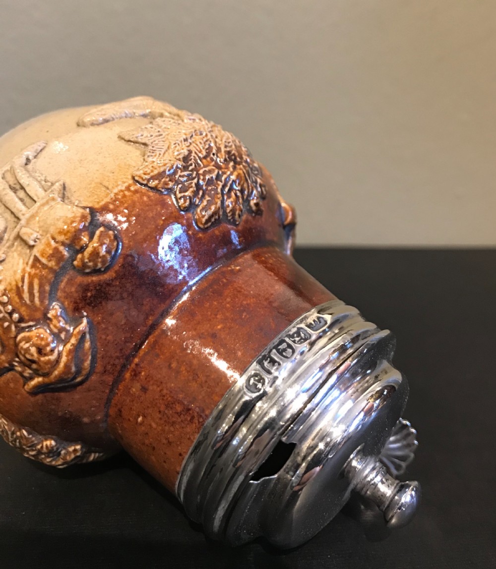 William IV Silver & Stoneware Mustard, 1832 View VI