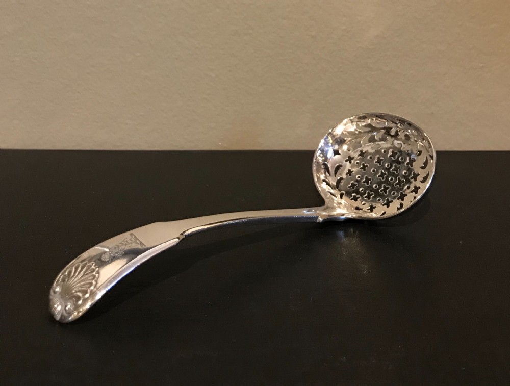 George III Silver Sugar Sifter Spoon